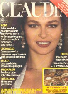 Cover of the commemorative edition of 18 years of the Claudia Magazine